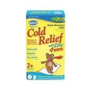   Homeopathic Cold Relief 4 Kids Strips 12