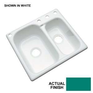   Double Basin Acrylic Topmount Kitchen Sink 33440