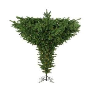  9 Unlit Upside Down Artificial Christmas Tree   2420 Tips 