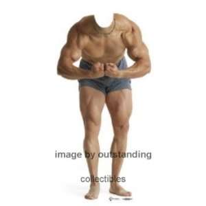    Muscle Man Stand In Life size Standup Standee 