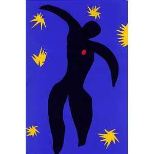  Oil Painting Icarus (Icare) Henri Matisse Hand Painted 