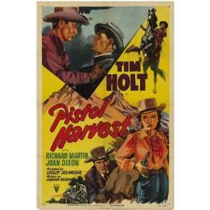  Pistol Harvest (1951) 27 x 40 Movie Poster Style A