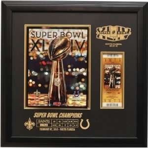  New Orleans Saints Super Bowl XLIV (44) Champions Program 