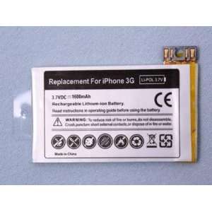  1600mah OEM Replacement Battery Pack for Iphone 3g Cell 