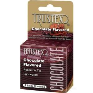  Chocolate Trustex Condom