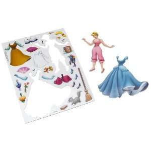  Cinderella Dress Up Magnets Toys & Games