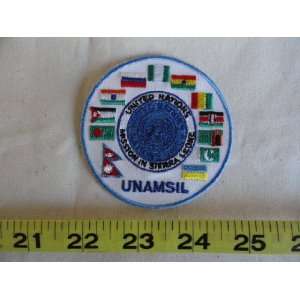 United Nations Unamsil Patch