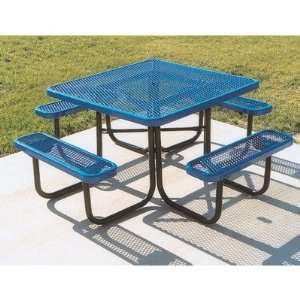  Ultra Play P Square Picnic Table with Diamond Pattern 