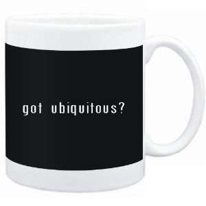  Mug Black  Got ubiquitous?  Adjetives