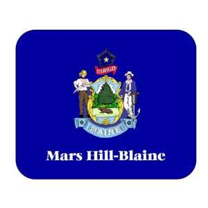  US State Flag   Mars Hill Blaine, Maine (ME) Mouse Pad 
