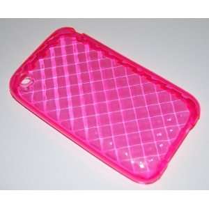  KingCase iPhone 3G & 3GS Diamond Pattern Case   Pink 