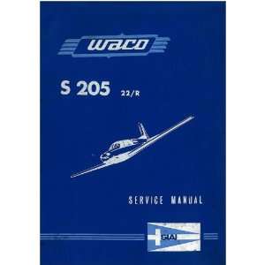  SIAI Marchetti S.205 / 22 R Aircraft Service Manual SIAI 