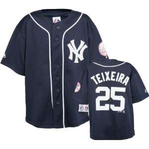  Mark Teixeira New York Yankees #25 Navy Youth Player 