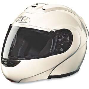   Modular Motorcycle Helmet Pearl White XXL 2XL 0100 0208 Automotive