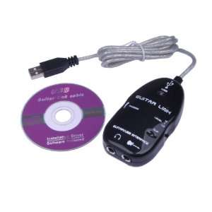   Link Cable PC/MAC Recording Audio Record Plug and Play Electronics