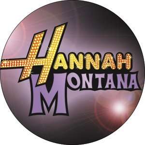  Disney Hannah Montana Logo Button B DIS 0483 Toys & Games