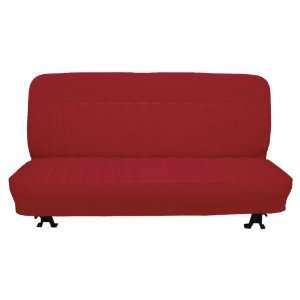  Acme U104 0511 Front Red Vinyl Bench Seat Upholstery with 