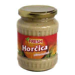 Fresh Horcica Plnotucna (350g /12.3 Oz) Traditional Mustard From 