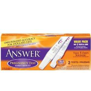  Answer Early Result Pregnancy Test    Health & Personal 