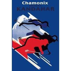  Vintage Art Chamonix   08091 4