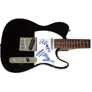   Autographed Signed Guitar with Old Man Lyrics UACC RD 