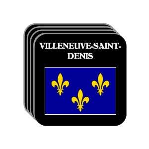  Ile de France   VILLENEUVE SAINT DENIS Set of 4 Mini 