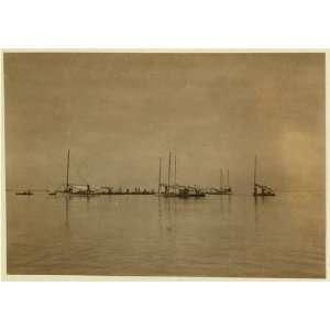 Mobile Bay, Alabama, AL, 1911, Lewis Wickes Hine