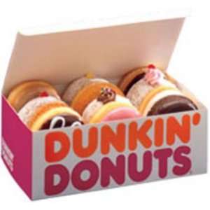 DUNKIN DONUTS DOUGHNUTS FRESH BAKED 1 Grocery & Gourmet Food