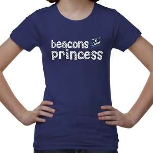  UMass Boston Beacons Youth Princess T Shirt   Royal Blue 