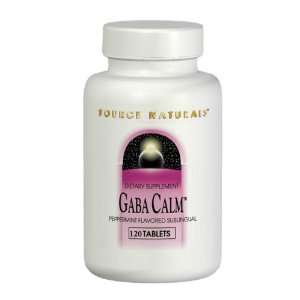  GABA Calm 100mg Sublingual Peppermint 120 tabs, Source 