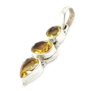  Pendant silver Heaven citrine. Jewelry