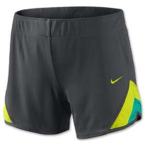  NIKE Womens Backheel Sporty Knit Shorts, Anthricate/Cyber 