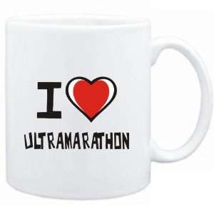    Mug White I love Ultramarathon  Sports