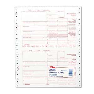    IRS Approved 1099 Tax Form, 5 1/2 x 8, 5 Part Carbonless, 24 Forms 