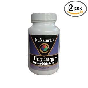  NuNaturals Daily Energy, 60 Capsules (Pack of 2) Health 