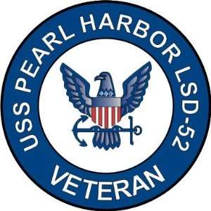  US Navy USS Pearl Harbor LSD 52 Ship Veteran Decal Sticker 