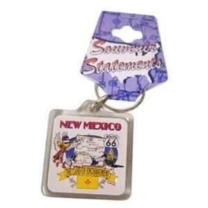    New Mexico Keychain Lucite State Map Case Pack 96 