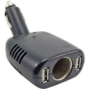   with Dual USB ports and 12V/24V Accessory Outlet DE7113 Automotive