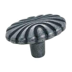  Amerock 1338 WI Wrought Iron Oval Knobs