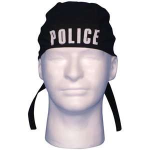  Police Cotton Headwrap Beauty