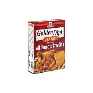  Golden Dipt All purpose Breading, 10 Oz (Pack of 12 