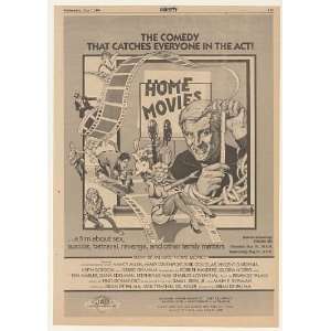 1980 Kirk Douglas Home Movies Movie Trade Print Ad (Movie Memorabilia 