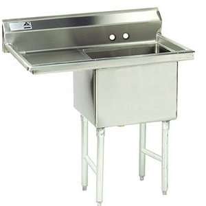 Left Drainboard Advance Tabco FS 1 1818 18 Spec Line Fabricated One 