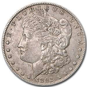  1892 O Morgan Silver Dollar   Extra Fine 
