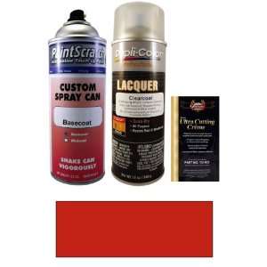   Oz. Bright Red Spray Can Paint Kit for 1990 BMW 535I (308) Automotive