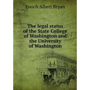 The legal status of the State College of Washington and the University 