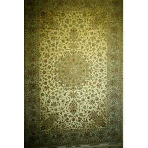  13x19 Hand Knotted Tabriz Persian Rug   131x198