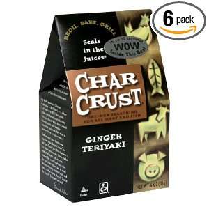 Char Crust Dry Rubs Ginger Teriyaki Grocery & Gourmet Food