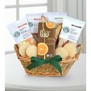 Sensational Sips Starbucks Basket  Grocery & Gourmet Food