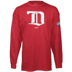   Red Wings 2009 Winter Classic Youth Red Team Logo Long Sleeve T Shirt